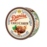 Danisa печенье сдобное шоколадное с кешью, 200 гр